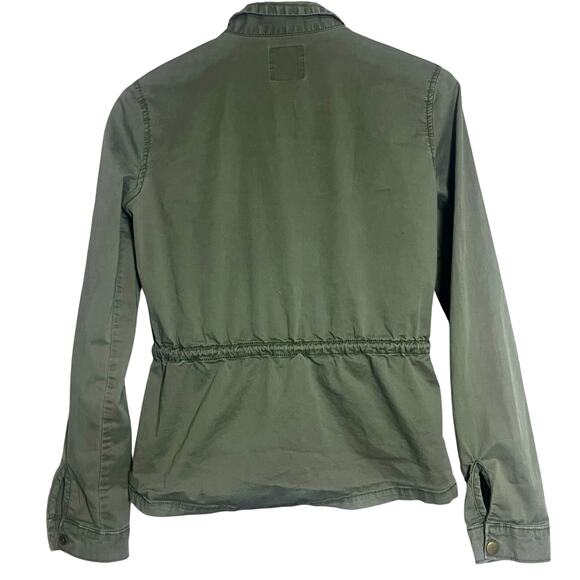 MUDD Military Style Cargo Jacket/Coat. Army Green/Olive/Khaki, Size S - Picture 7 of 8